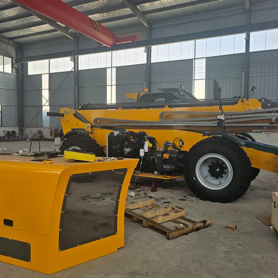 Evidence: 4T telehandler boom